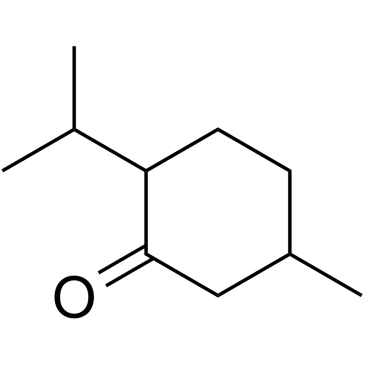 Menthone  Chemical Structure