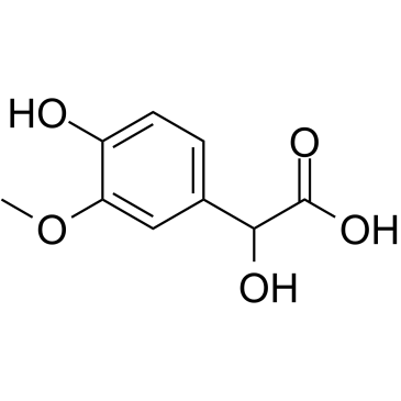 Vanillylmandelic acid Chemische Struktur