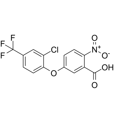Acifluorfen التركيب الكيميائي