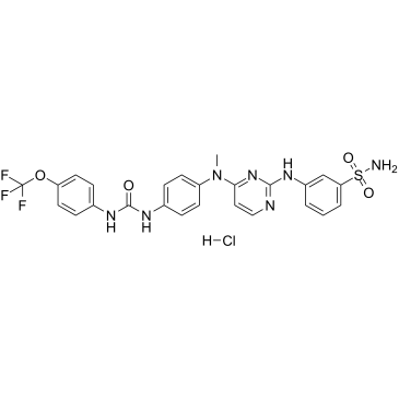 GW806742X hydrochloride  Chemical Structure