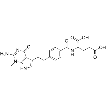 N-Methyl pemetrexed Chemische Struktur