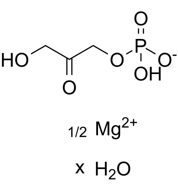 Dihydroxyacetone phosphate hemimagnesium hydrate 化学構造