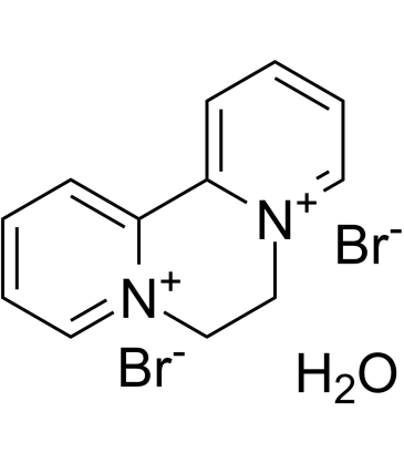 Diquat dibromide hydrate التركيب الكيميائي