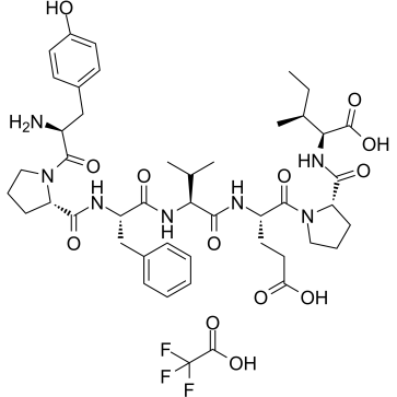β-Casomorphin, human TFA  Chemical Structure