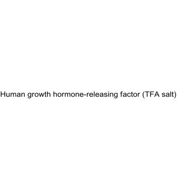 Human growth hormone-releasing factor TFA  Chemical Structure