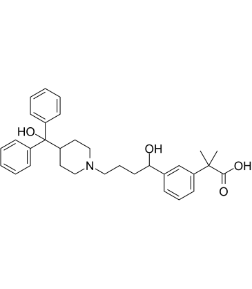 meta-Fexofenadine 化学構造