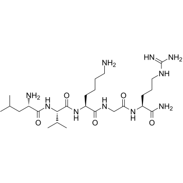 GLP-1(32-36)amide التركيب الكيميائي