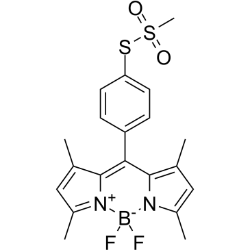 BODIPY-TS Chemische Struktur