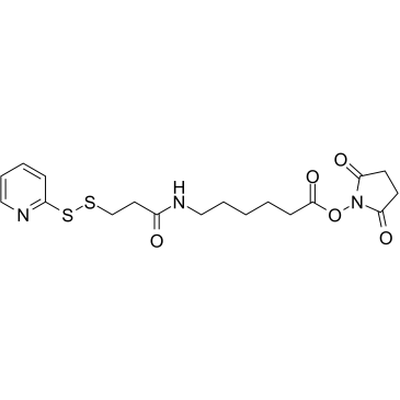 SPDP-C6-NHS ester Chemical Structure