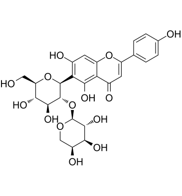 Isovitexin 2''-O-arabinoside التركيب الكيميائي