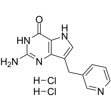 Peldesine dihydrochloride  Chemical Structure