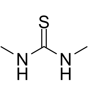N,N'-Dimethylthiourea 化学構造