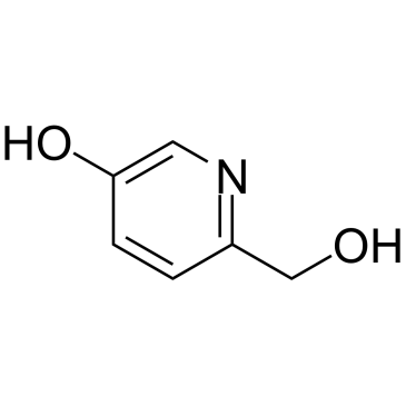2-Hydroxymethyl-5-hydroxypyridine Chemische Struktur