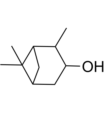 2,6,6-Trimethylbicyclo[3.1.1]heptan-3-ol Chemische Struktur