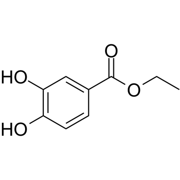 Ethyl 3,4-dihydroxybenzoate  Chemical Structure