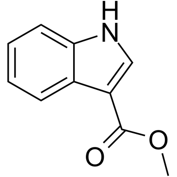 Methyl indole-3-carboxylate Chemical Structure