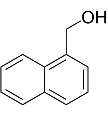 1-Naphthalenemethanol 化学構造