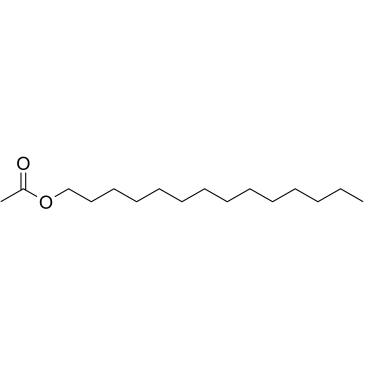 Tetradecyl acetate Chemische Struktur
