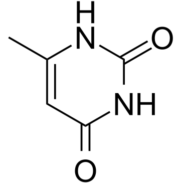 6-Methyluracil Chemical Structure