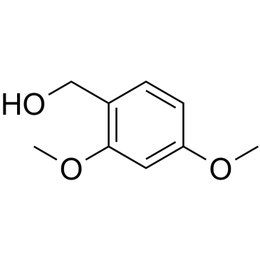 2,4-Dimethoxybenzyl alcohol 化学構造