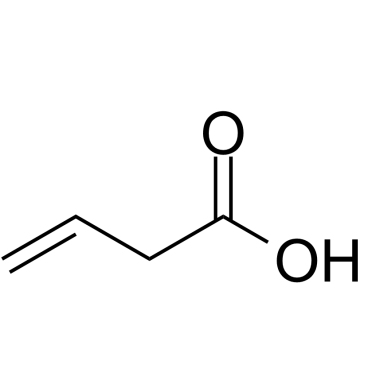 3-Butenoic acid 化学構造