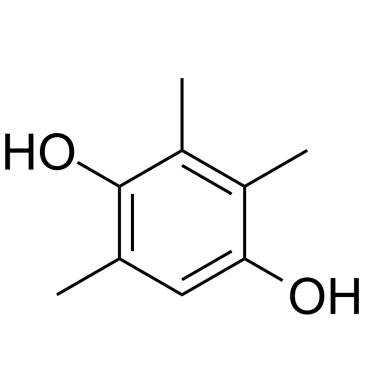 Trimethylhydroquinone Chemical Structure