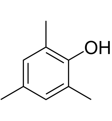 2,4,6-Trimethylphenol 化学構造