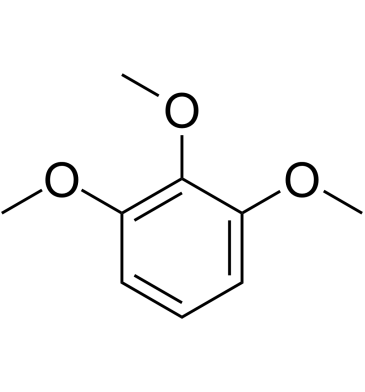 1,2,3-Trimethoxybenzene 化学構造
