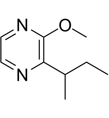 2-Sec-butyl-3-methoxypyrazine Chemische Struktur