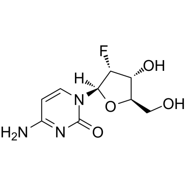 2'-Deoxy-2'-fluorocytidine  Chemical Structure