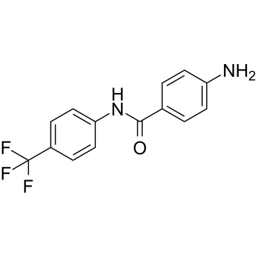 Teriflunomide impurity 3 Chemische Struktur