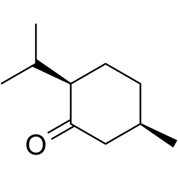 (+)-Isomenthone  Chemical Structure