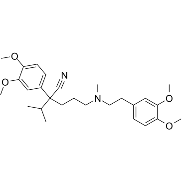 Verapamil  Chemical Structure