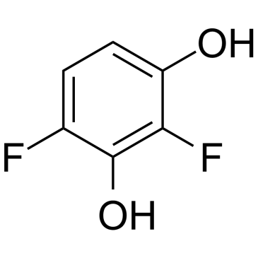 2,4-Difluororesorcinol 化学構造