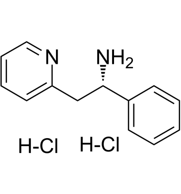 Lanicemine dihydrochloride Chemische Struktur
