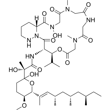 Verucopeptin 化学構造