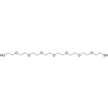 Thiol-PEG8-alcohol 化学構造