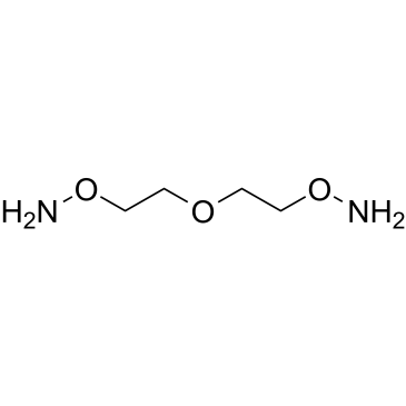 Bis-aminooxy-PEG1 التركيب الكيميائي