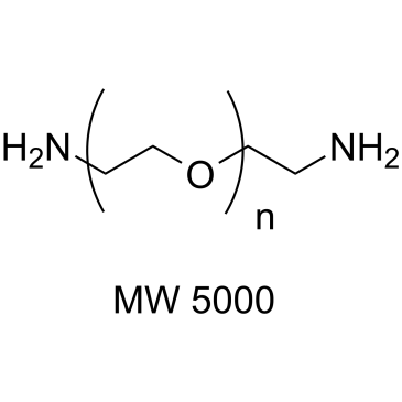 Amine-PEG-amine (MW 5000) التركيب الكيميائي