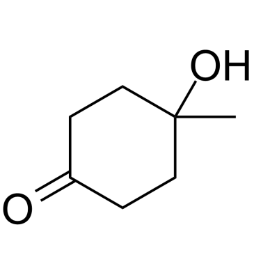 4-Hydroxy-4-methylcyclohexanone  Chemical Structure