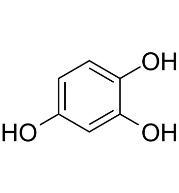 1,2,4-Trihydroxybenzene التركيب الكيميائي