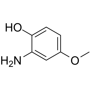 2-Amino-4-methoxyphenol التركيب الكيميائي