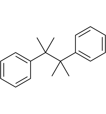 2,3-Dimethyl-2,3-diphenylbutane  Chemical Structure