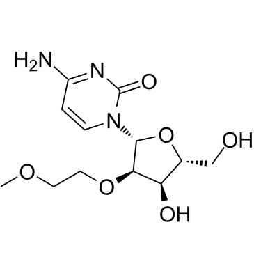 2'-O-(2-Methoxyethyl)-cytidine Chemische Struktur