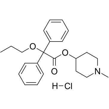 Propiverine hydrochloride 化学構造