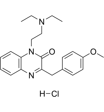Caroverine hydrochloride التركيب الكيميائي