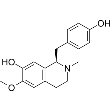 (-)-N-methylcoclaurine Chemische Struktur