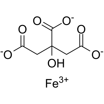 Ferric citrate  Chemical Structure