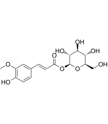 Ferulic acid acyl-β-D-glucoside  Chemical Structure