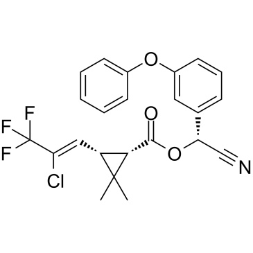 Λ-Cyhalothrin  Chemical Structure